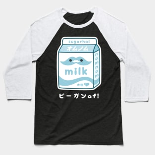 Vegan Soy Milk Baseball T-Shirt